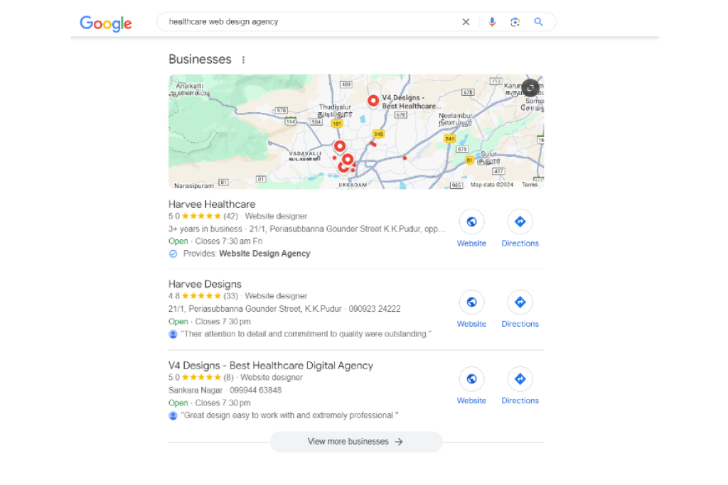 Google My Business in Local Search