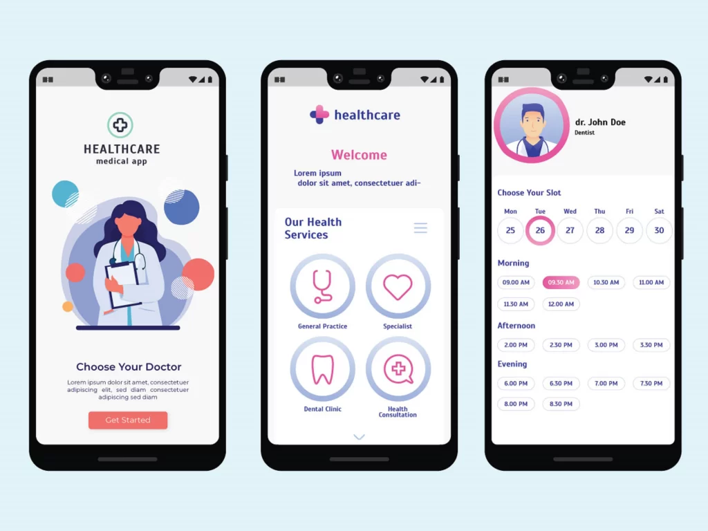 UI/UX Strategies to Improve Your Healthcare Website - Minimalist UI